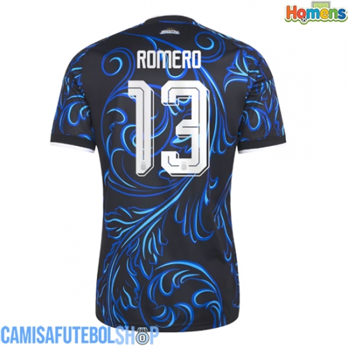 Camisa de time de futebol Argentina Cristian Romero #13 Replicas 2º Equipamento Mundo 2026 Manga Curta